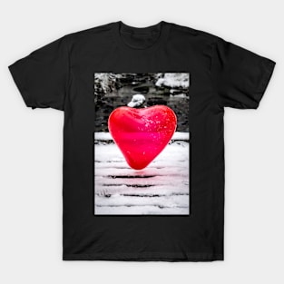 Snow Heart Floating T-Shirt